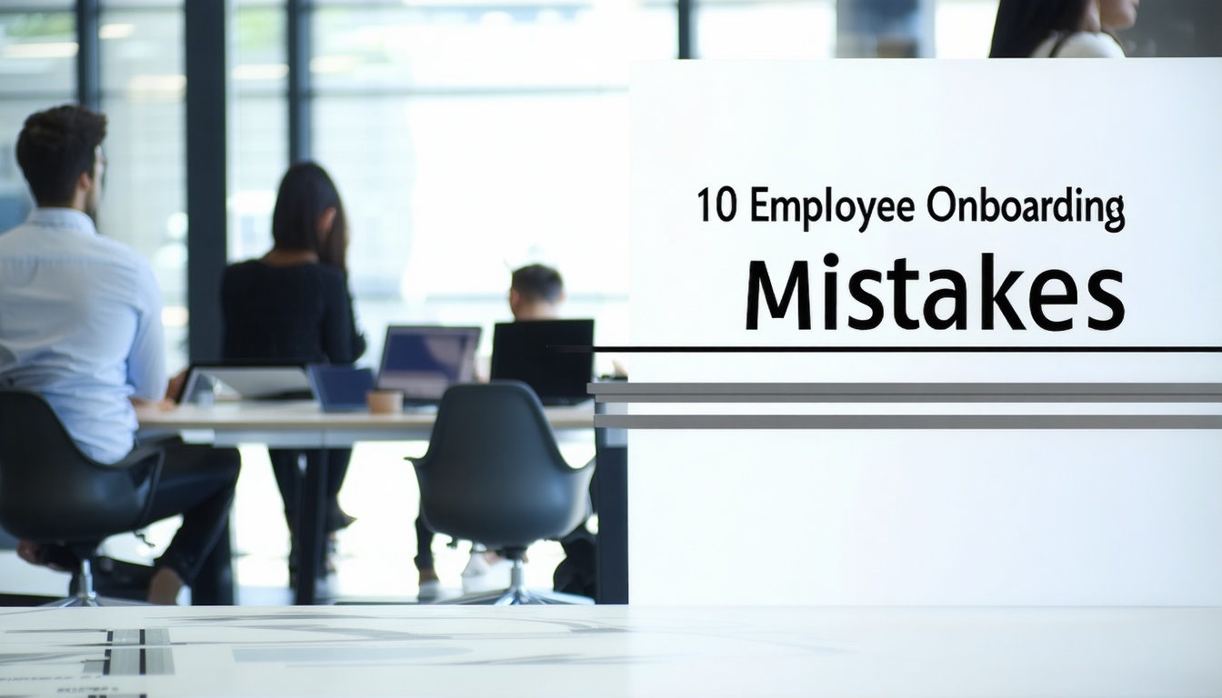 10 employee onboarding mistakes