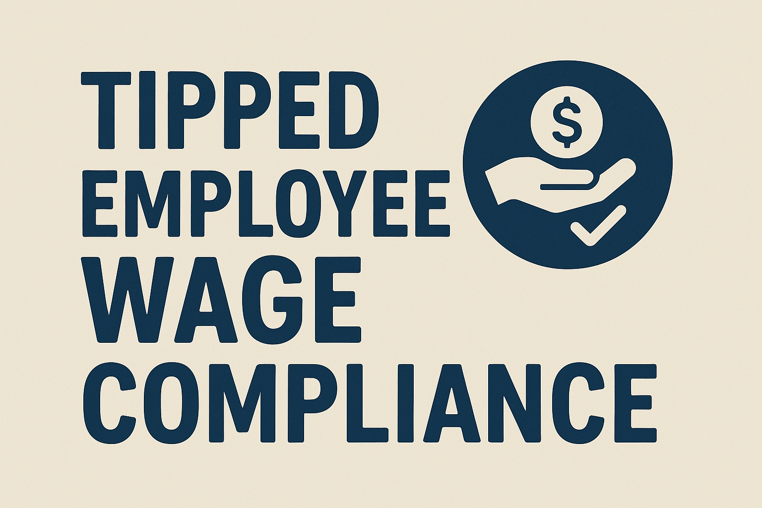 tipped employee wage compliance